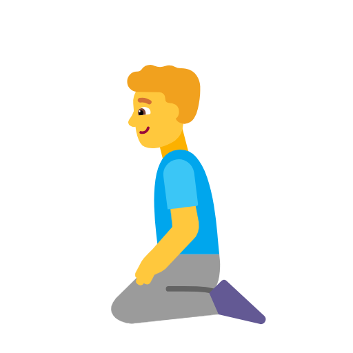 Homem Ajoelhando para Microsoft Windows 11 24H2 August 2025 Update