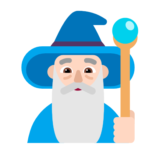 Homem Mago: Pele Clara para Microsoft Windows 11 24H2 August 2025 Update