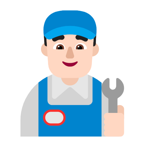 Mecânico: Pele Clara para Microsoft Windows 11 24H2 August 2025 Update