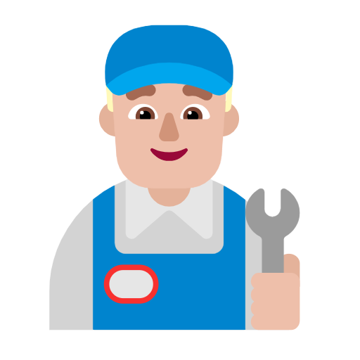 Mecânico: Pele Morena Clara para Microsoft Windows 11 24H2 August 2025 Update