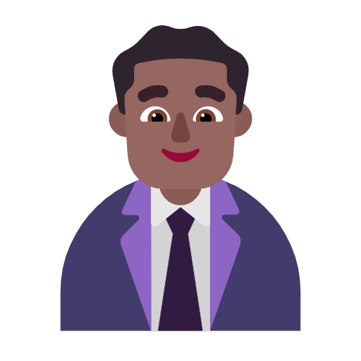 Funcionário De Escritório: Pele Morena Escura para Microsoft Windows 11 24H2 August 2025 Update