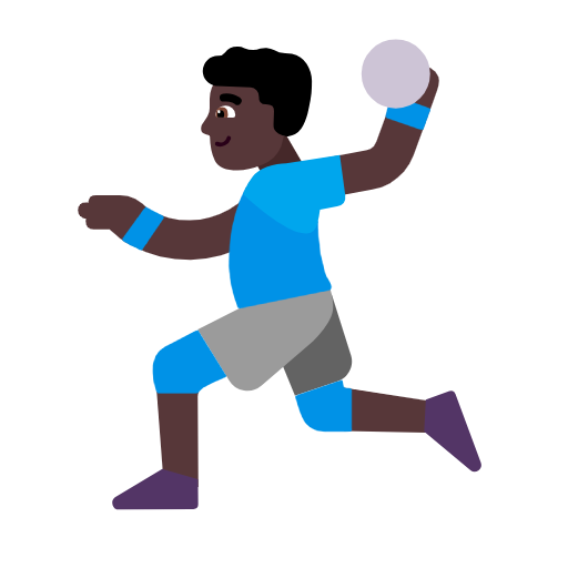 Jogador De Handebol: Pele Escura para Microsoft Windows 11 24H2 August 2025 Update