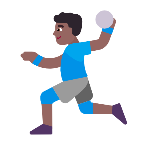 Jogador De Handebol: Pele Morena Escura para Microsoft Windows 11 24H2 August 2025 Update