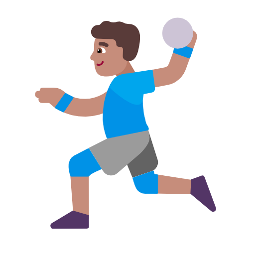 Jogador De Handebol: Pele Morena para Microsoft Windows 11 24H2 August 2025 Update