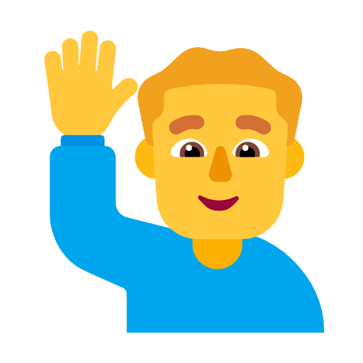 Homem Levantando A Mão para Microsoft Windows 11 24H2 August 2025 Update