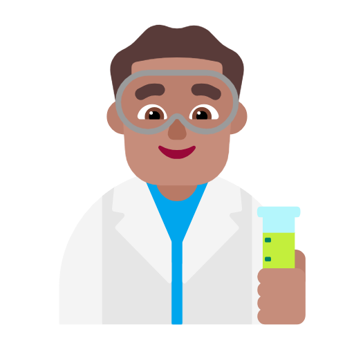 Cientista Homem: Pele Morena para Microsoft Windows 11 24H2 August 2025 Update