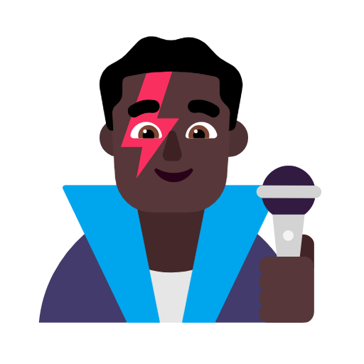 Cantor Homem: Pele Escura para Microsoft Windows 11 24H2 August 2025 Update