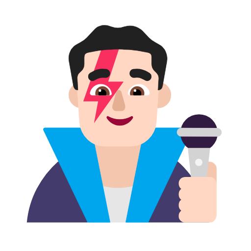 Cantor Homem: Pele Clara para Microsoft Windows 11 24H2 August 2025 Update