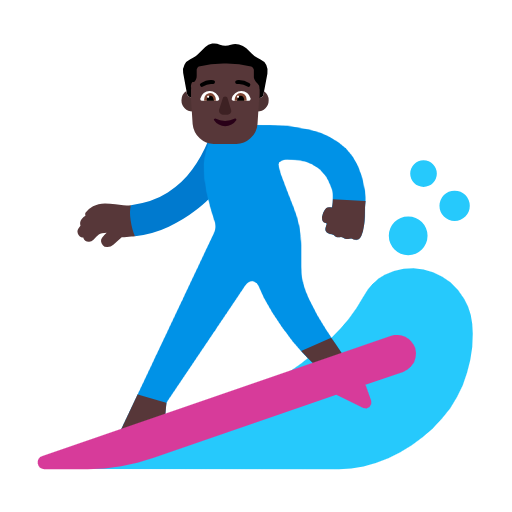 Homem Surfista: Pele Escura para Microsoft Windows 11 24H2 August 2025 Update