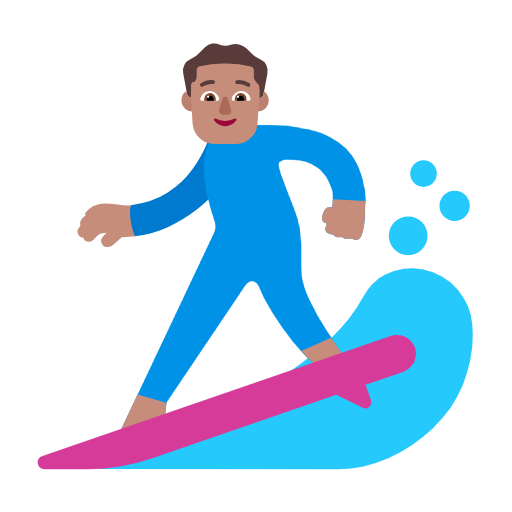 Homem Surfista: Pele Morena para Microsoft Windows 11 24H2 August 2025 Update