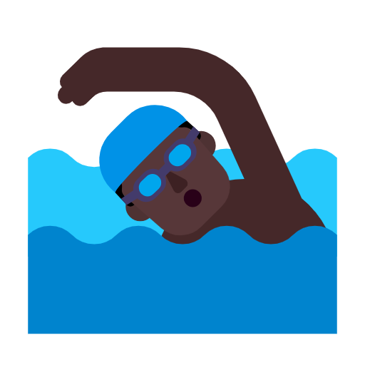 Homem Nadando: Pele Escura para Microsoft Windows 11 24H2 August 2025 Update