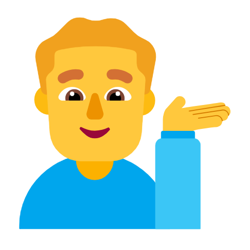 Homem Com A Palma Virada Para Cima para Microsoft Windows 11 24H2 August 2025 Update