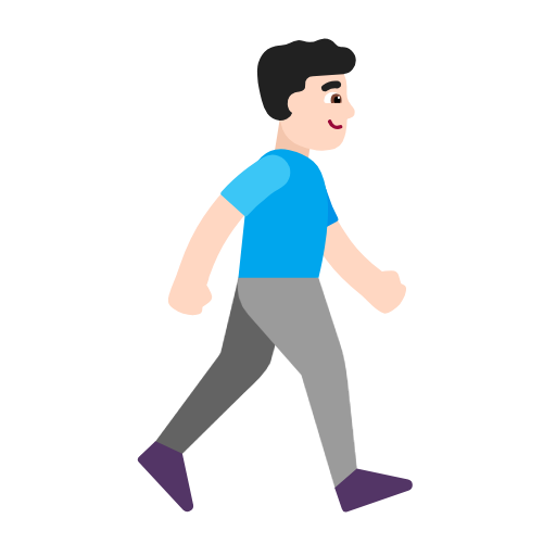 Чоловік йде вправо: світлий тон шкіри для Microsoft Windows 11 24H2 August 2025 Update