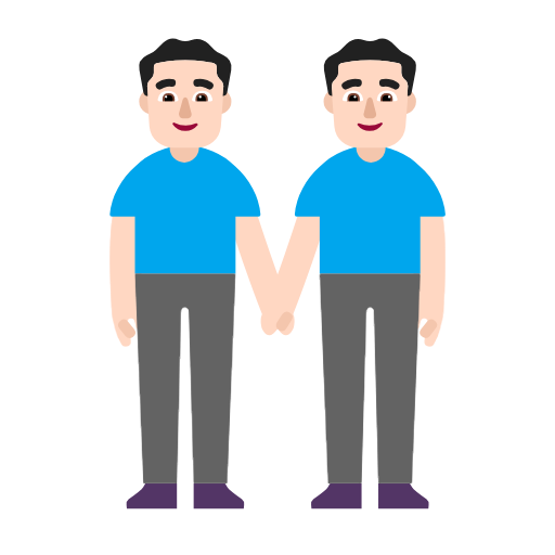 Dois Homens De Mãos Dadas: Pele Clara para Microsoft Windows 11 24H2 August 2025 Update