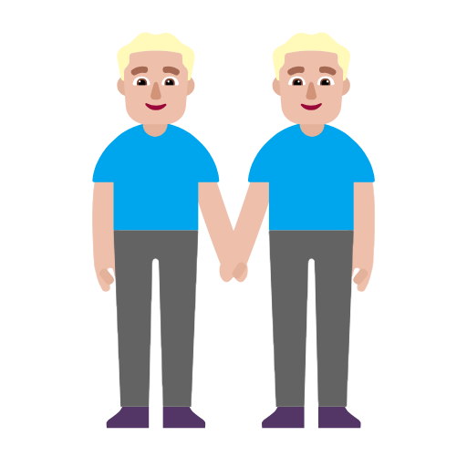 Dois Homens De Mãos Dadas: Pele Morena Clara para Microsoft Windows 11 24H2 August 2025 Update