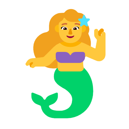 Kobieta syrena dla Microsoft Windows 11 24H2 August 2025 Update