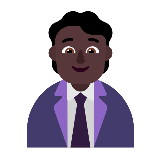 Trabalhador De Escritório: Pele Escura para Microsoft Windows 11 24H2 August 2025 Update