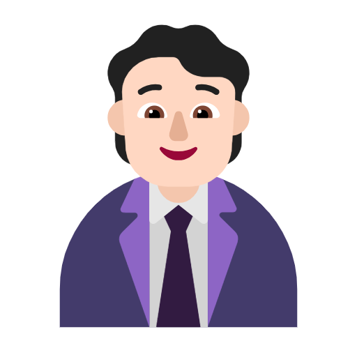 Офісний працівник: дуже світлий тон шкіри для Microsoft Windows 11 24H2 August 2025 Update