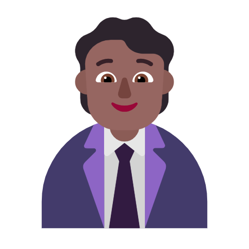 Trabalhador De Escritório: Pele Morena Escura para Microsoft Windows 11 24H2 August 2025 Update