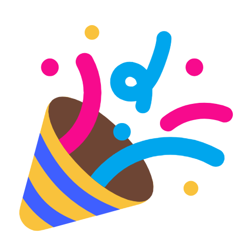 Party Popper for Microsoft Windows 11 24H2 August 2025 Update