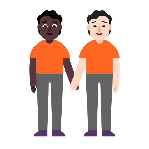 Pessoas De Mãos Dadas: Pele Escura, Pele Clara para Microsoft Windows 11 24H2 August 2025 Update