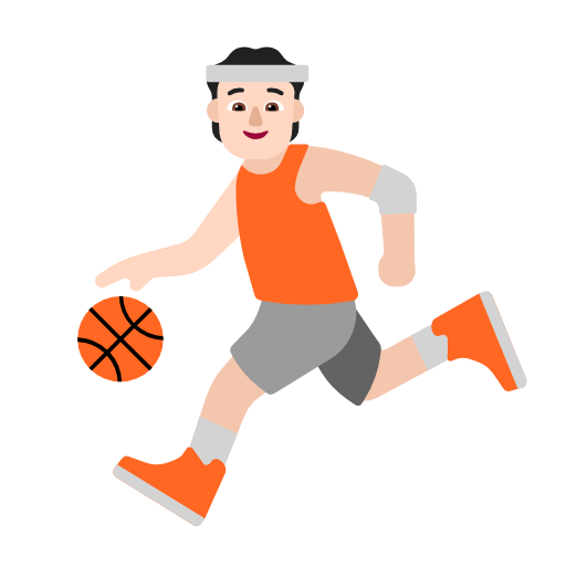 Pessoa Jogando Basquete: Pele Clara para Microsoft Windows 11 24H2 August 2025 Update