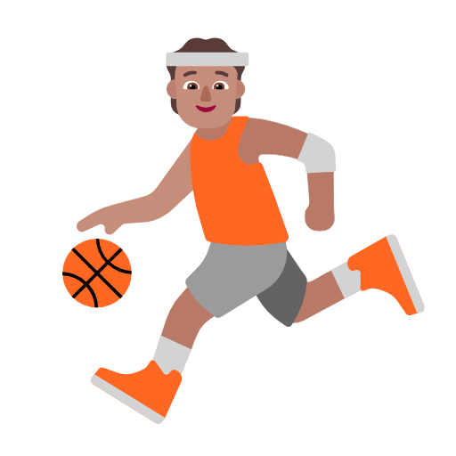 Pessoa Jogando Basquete: Pele Morena para Microsoft Windows 11 24H2 August 2025 Update