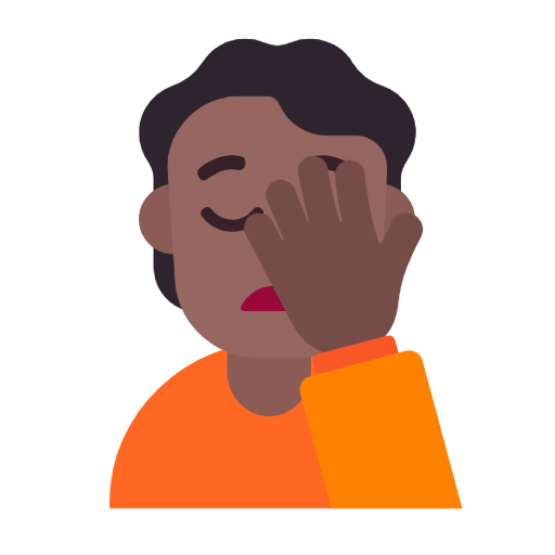 Pessoa Decepcionada: Pele Morena Escura para Microsoft Windows 11 24H2 August 2025 Update