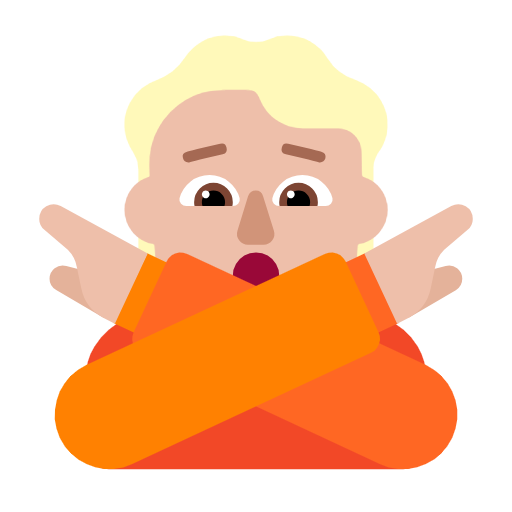 Pessoa Fazendo Gesto De “Não”: Pele Morena Clara para Microsoft Windows 11 24H2 August 2025 Update