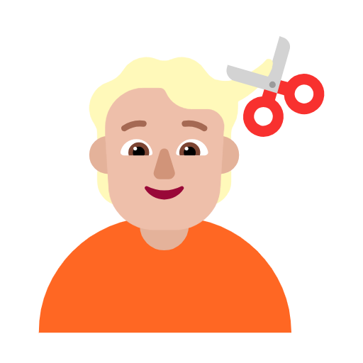 Pessoa Cortando O Cabelo: Pele Morena Clara para Microsoft Windows 11 24H2 August 2025 Update