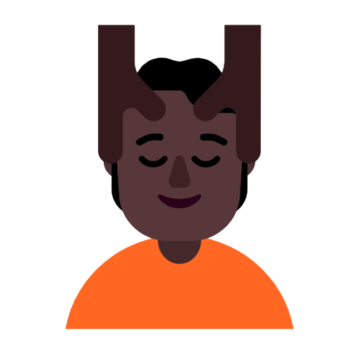 Pessoa Recebendo Massagem Facial: Pele Escura para Microsoft Windows 11 24H2 August 2025 Update