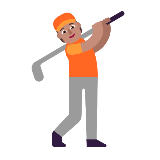 Golfista: Pele Morena para Microsoft Windows 11 24H2 August 2025 Update