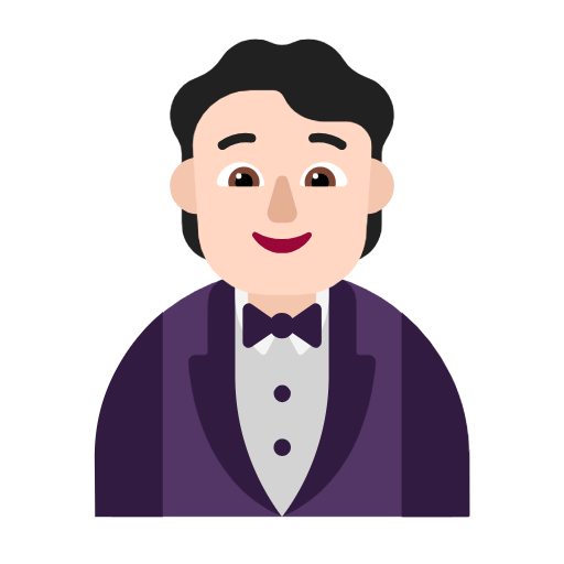 Pessoa De Smoking: Pele Clara para Microsoft Windows 11 24H2 August 2025 Update