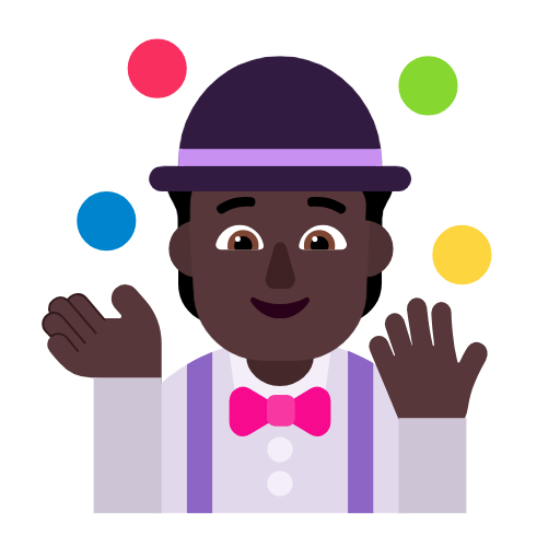 Malabarista: Pele Escura para Microsoft Windows 11 24H2 August 2025 Update