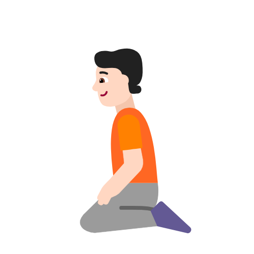 Pessoa Ajoelhando: Pele Clara para Microsoft Windows 11 24H2 August 2025 Update