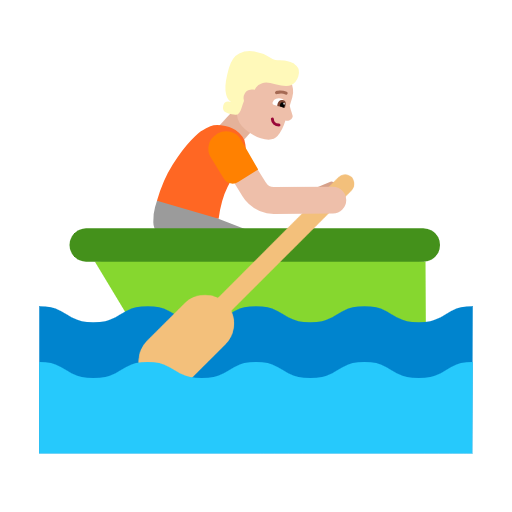 Pessoa Remando: Pele Morena Clara para Microsoft Windows 11 24H2 August 2025 Update