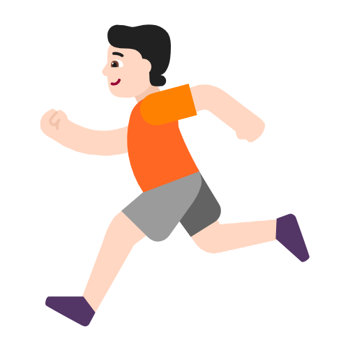 Pessoa Correndo: Pele Clara para Microsoft Windows 11 24H2 August 2025 Update