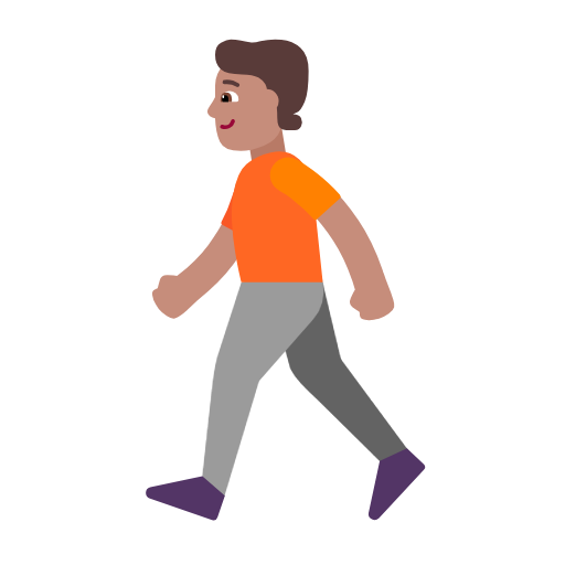 Pessoa Andando: Pele Morena para Microsoft Windows 11 24H2 August 2025 Update