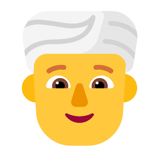 Pessoa Com Turbante para Microsoft Windows 11 24H2 August 2025 Update