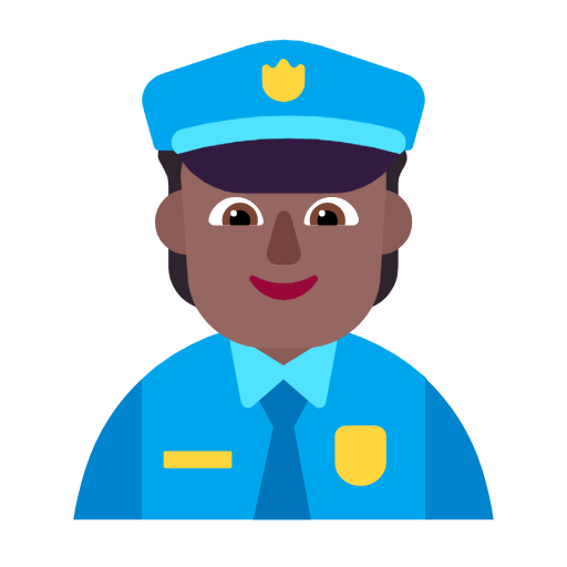 Policial: Pele Morena Escura para Microsoft Windows 11 24H2 August 2025 Update