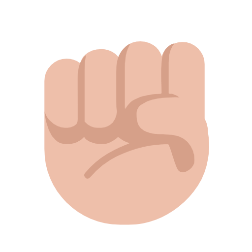 Punho Levantado: Pele Morena Clara para Microsoft Windows 11 24H2 August 2025 Update