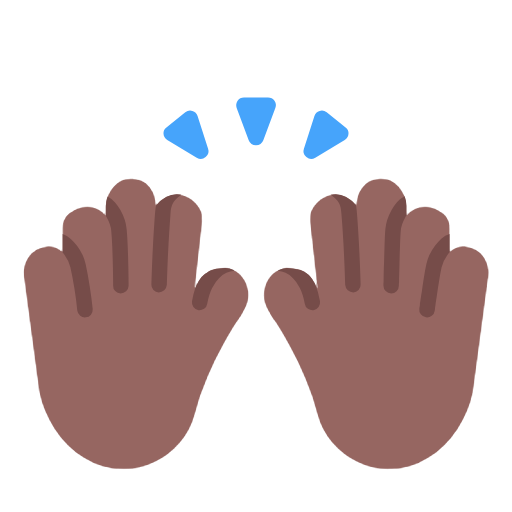 Mãos Para Cima: Pele Morena Escura para Microsoft Windows 11 24H2 August 2025 Update