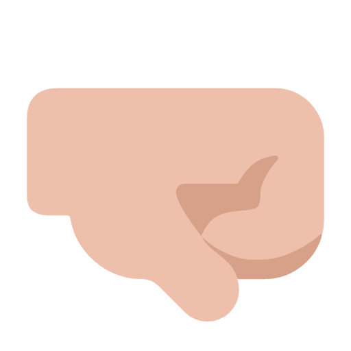 Punho Direito: Pele Morena Clara para Microsoft Windows 11 24H2 August 2025 Update