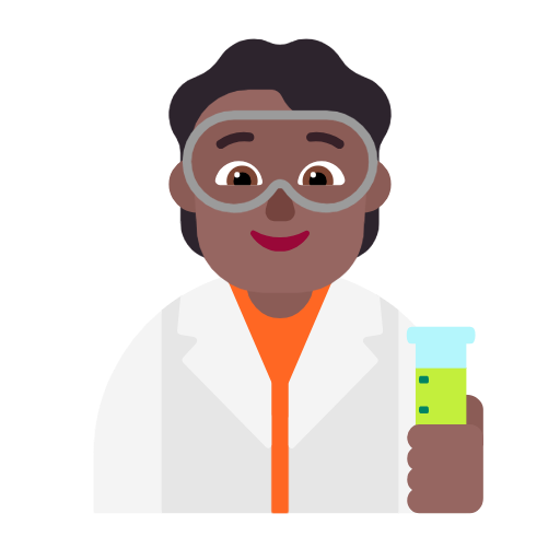 Cientista: Pele Morena Escura para Microsoft Windows 11 24H2 August 2025 Update