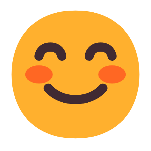 Rosto Sorridente Com Olhos Sorridentes para Microsoft Windows 11 24H2 August 2025 Update