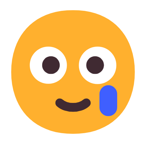 Rosto Sorridente Com Lágrima para Microsoft Windows 11 24H2 August 2025 Update
