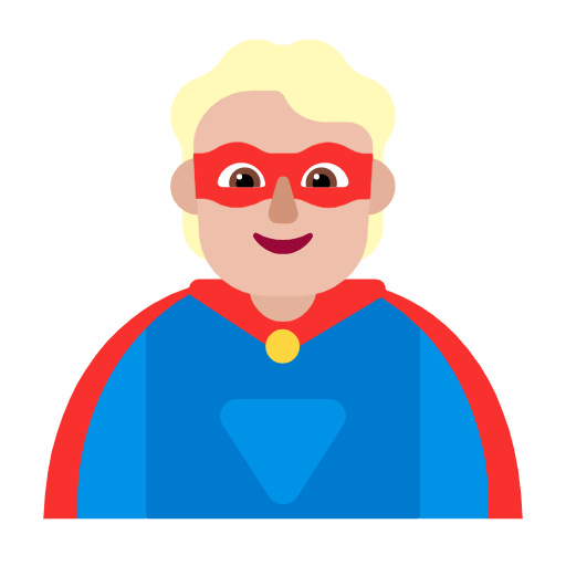 Super-Herói: Pele Morena Clara para Microsoft Windows 11 24H2 August 2025 Update