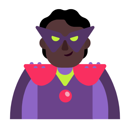 Supervilão: Pele Escura para Microsoft Windows 11 24H2 August 2025 Update