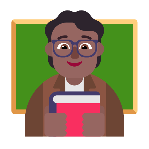 Professora Na Escola: Pele Morena Escura para Microsoft Windows 11 24H2 August 2025 Update