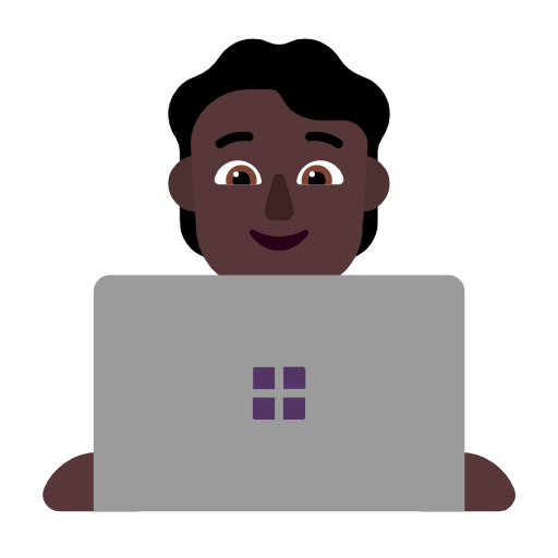 Інженер: дуже темний тон шкіри для Microsoft Windows 11 24H2 August 2025 Update